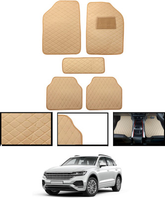 CCMM Leatherite Standard Mat For  Volkswagen Touareg(Beige)