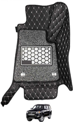 Euro Care Leatherite 7D Mat For  Ford Endeavour(Black)
