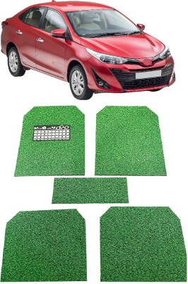 INSURE AUTOMOTIVE PVC Standard Mat For  Toyota Yaris(Green)