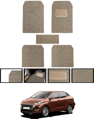 CCMM Fabric Standard Mat For  Hyundai Aura(Beige)
