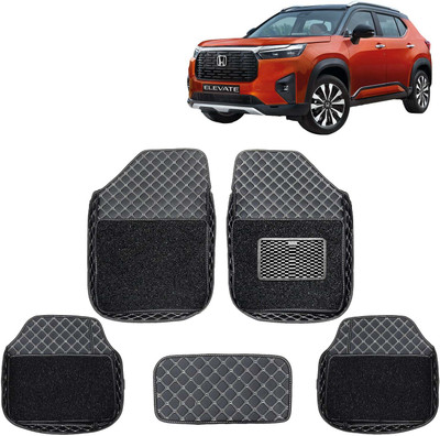 Kingsway Leatherite 7D Mat For  Honda Elevate(Black)