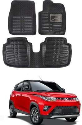 Arnejaa Polyutherine 3D Mat For  Mahindra KUV 100(Black)