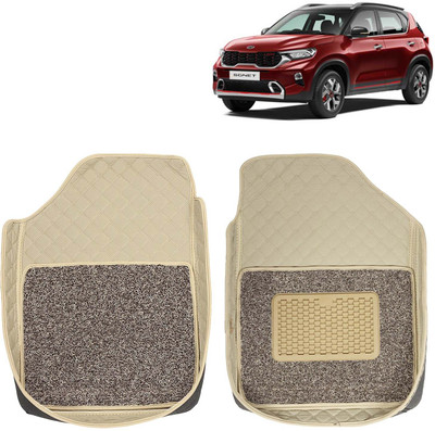 Kingsway Leatherite 7D Mat For  Kia Sonet(Beige)