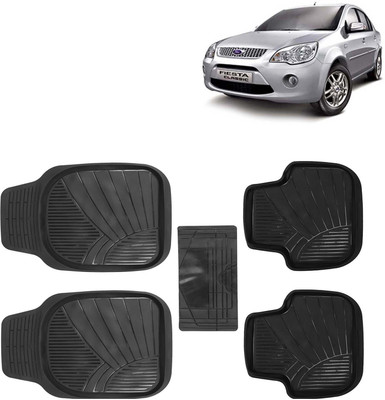 Kingsway PVC Tray Mat For  Ford Fiesta(Black)
