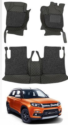 onefit enterprises Leatherite Standard Mat For  Maruti Suzuki Vitara Brezza(Black)