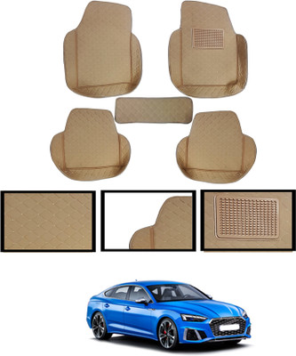 MATIES Leatherite 7D Mat For  Audi S5(Beige)