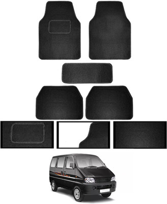 MATIES Fabric Standard Mat For  Maruti Eeco(Black)