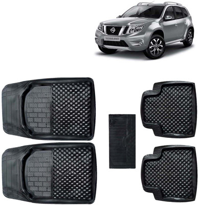 Kingsway PVC Tray Mat For  Nissan Terrano(Black)
