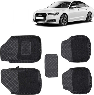 Kingsway Leatherite 7D Mat For  Audi A6(Black)