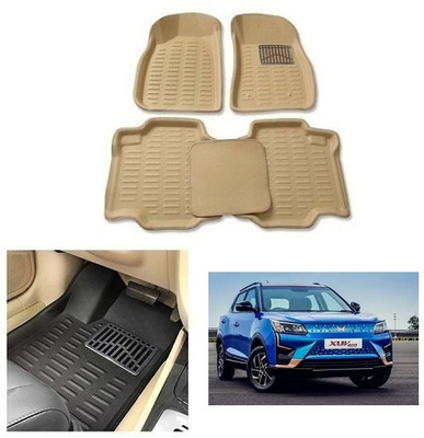 After cars Plastic 3D Mat For  Mahindra NA(Beige)