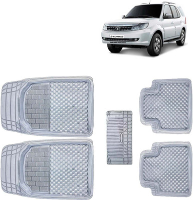 Kingsway PVC Tray Mat For  Tata Safari Storme(Clear)