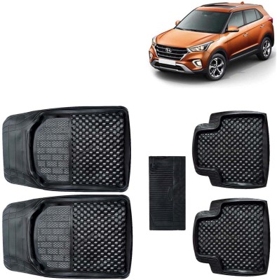 Kingsway PVC Tray Mat For  Hyundai Creta(Black)