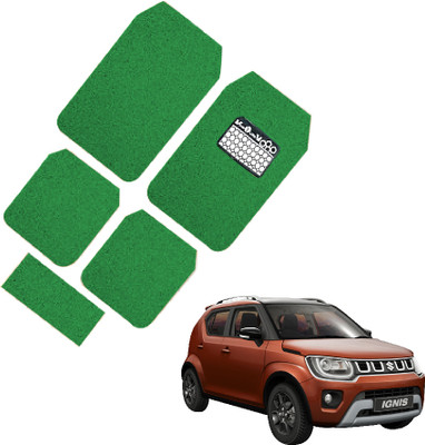 INSURE AUTOMOTIVE PVC Standard Mat For  Maruti Suzuki Ignis(Green)