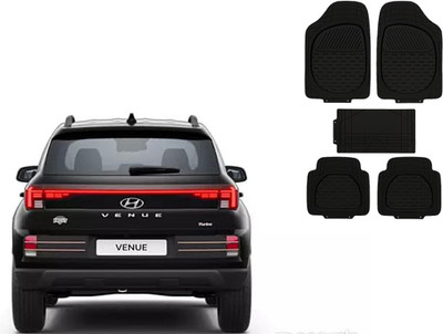 Autorepute Rubber Standard Mat For  Hyundai Venue(Black)