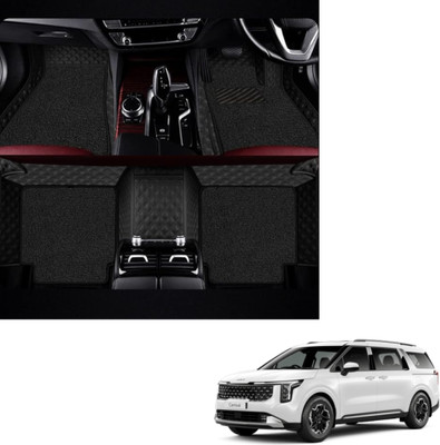 Autoclow Leatherite 7D Mat For  Kia Carnival Limousine (7 Seater)(Black, Black)