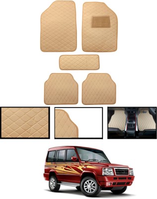 MATIES Leatherite Standard Mat For  Tata Sumo(Beige)