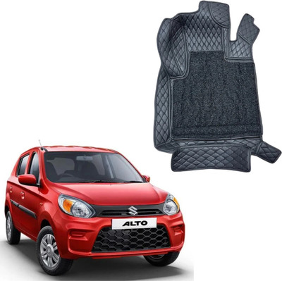 TOFIT ENTERPRISE EVA, Leatherite 7D Mat For  Maruti Suzuki Alto 800(Black, Grey)