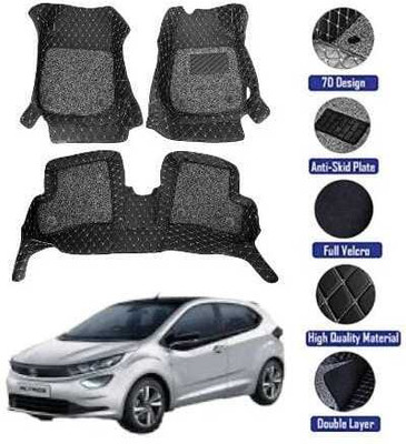 GENFRID Leatherite 7D Mat For  Tata Altroz(Black)