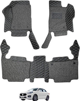 Auto Hub Leatherite 7D Mat For  Maruti New Dzire(Black)