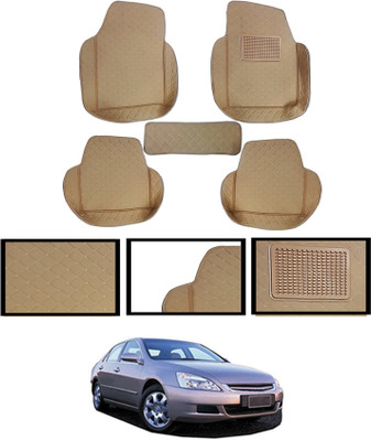 MATIES Leatherite 7D Mat For  Honda Accord(Beige)