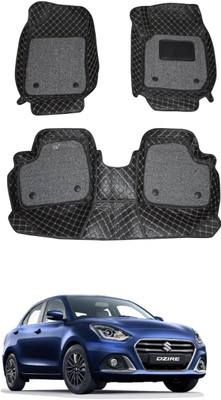 TOFIT ENTERPRISE Leatherite 7D Mat For  Maruti Suzuki New Dzire(Black)