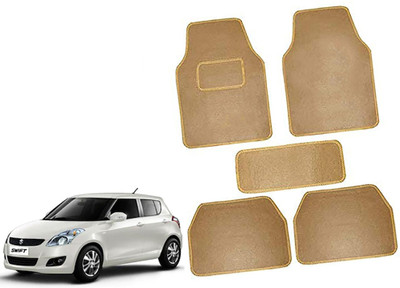 AUTO PEARL Polyester Standard Mat For  Maruti Swift(Beige)