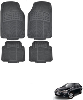 KOZDIKO Rubber Standard Mat For  Ford Fiesta Classic(Black)