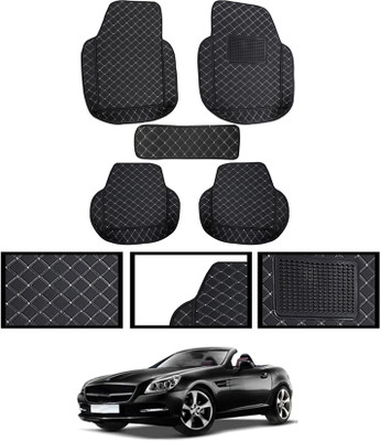 MATIES Leatherite 7D Mat For  Mercedes Benz Universal For Car(Black)