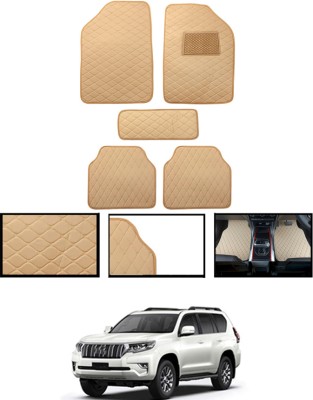 MATIES Leatherite Standard Mat For  Toyota Land Cruiser Prado(Beige)