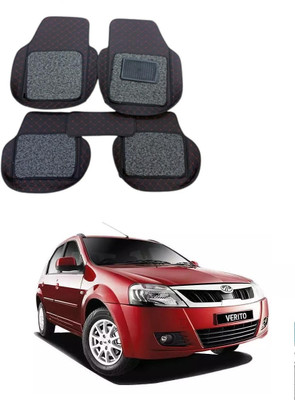 ARNEJA Leatherite 7D Mat For  Mahindra Verito(Black)