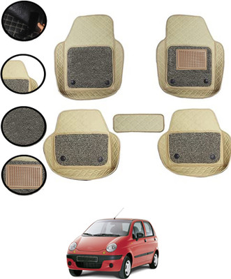 MATIES Leatherite 7D Mat For  Daewoo Matiz(Beige)
