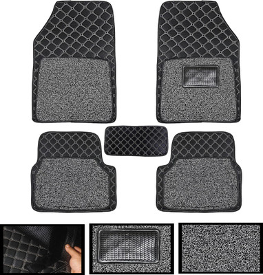 monolive Leatherite Standard Mat For  Universal For Car(Black)