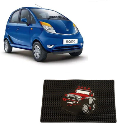 ARNEJA Rubber Standard Mat For  Tata Nano(Black)