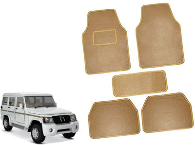 AUTO PEARL Polyester Standard Mat For  Mahindra Vitara Brezza(Beige)