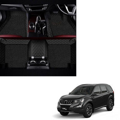 Autoclow Leatherite 7D Mat For  Mahindra XUV 500(Black, Black)