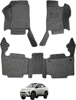 Auto Hub Leatherite 7D Mat For  Tata Curvv(Black)