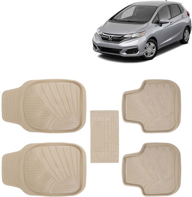 Kingsway PVC Tray Mat For  Honda Jazz(Beige)