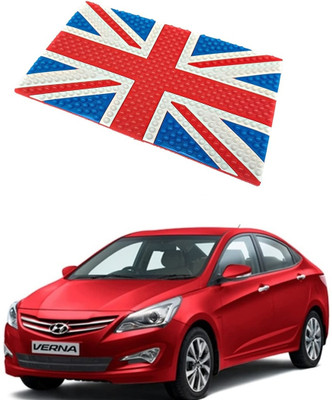 ARNEJA Rubber Standard Mat For  Hyundai Fluidic Verna(Multicolor)