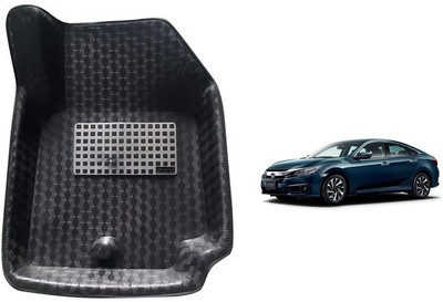 ROSHNEER ENTERPRISES PVC Tray Mat For  Honda Civic(Black)