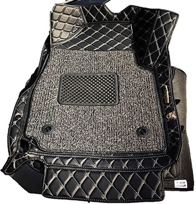 STYLE CHOICE Leather 7D Mat For  Toyota Innova Crysta(Black)
