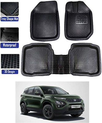MATIES Plastic Tray Mat For  Tata Universal For Car(Black)