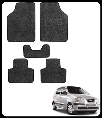SEMAPHORE PVC Standard Mat For  Hyundai Santro Xing(Black)