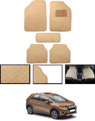 AYW Leatherite Standard Mat For  Jeep WRV(Beige)