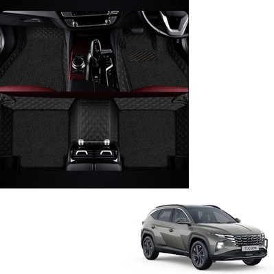 Autoclow Leatherite 7D Mat For  Hyundai Tucson(Black, Black)