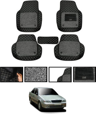 AYW Leatherite 7D Mat For  Maruti Suzuki Esteem(Black)
