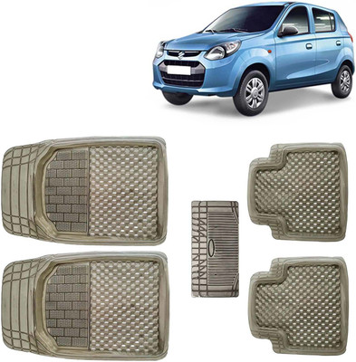 Kingsway PVC Tray Mat For  Maruti Suzuki Alto 800(Brown)