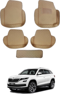 AYW Leatherite 7D Mat For  Kiger(Beige)