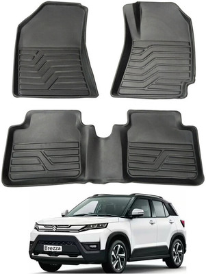 MATIES PVC Tray Mat For  Maruti Suzuki Vitara Brezza(Black)