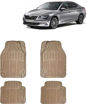 Kingsway PVC Standard Mat For  Skoda Superb(Beige)