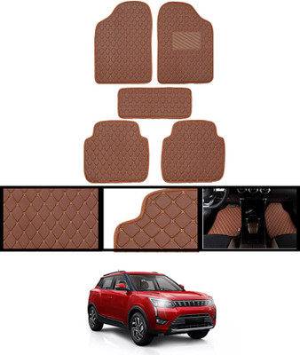 ABJD Leatherite Standard Mat For  Mahindra XUV 300(Orange)